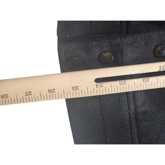 Saint Laurent Teddy Jacket Mens 52 Large Bomber Ribbed Collar Italy Paris Snap - Picture 15 of 16